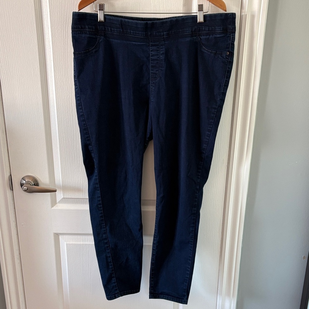 Old Navy Dark Blue Ankle Jeggings Jeans